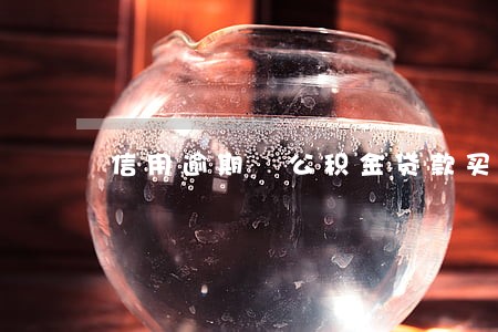 信用逾期 公积金贷款买房吗 信用逾期 公积金贷款买房吗